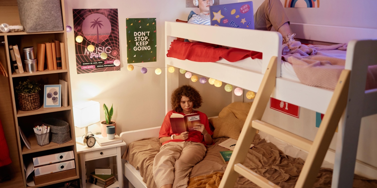 Need Inspiration? Try Looking Up Double Bottom Single Top Bunk Bed