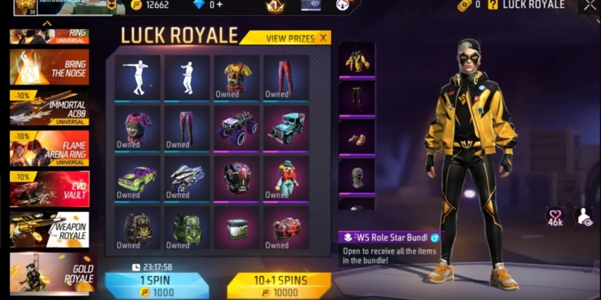FFWS Role Star Bundle – Free Fire Gold Royale Guide